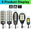 10000watts Super Bright Outdoor Solar Lamp Waterproof Ultra Wide Lighting Street Light Human Induction Motion Sensor Wall Lights 5