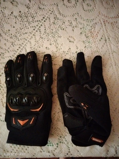KEMIMOTO CE Summer Moto Gloves Touch Screen Sports Luvas Motorcycle Protective MTB Guantes Gloves For Men Women Black photo review