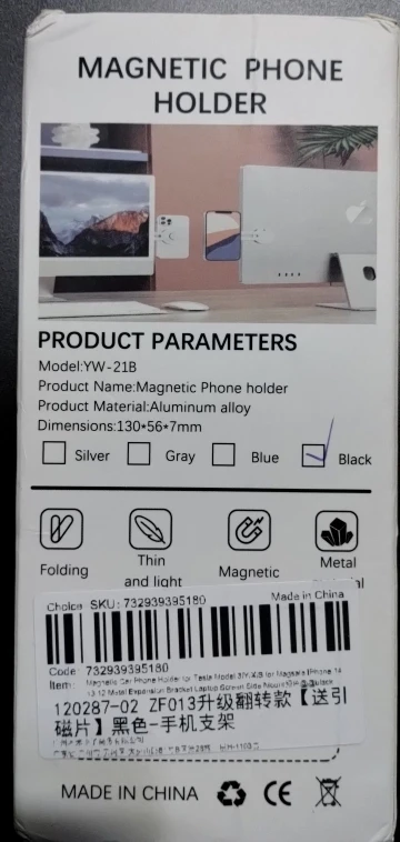 Teslahubs™ 6D Magnetic Phone Holder  customer photo