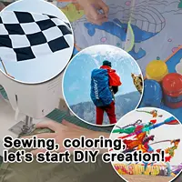 10 Meters Ripstop Nylon Kite Fabric Water Repellent Outdoor Fabric PU Coated Bag Banner Making Cloth Tent Tarp Cover Stuff Sack 2