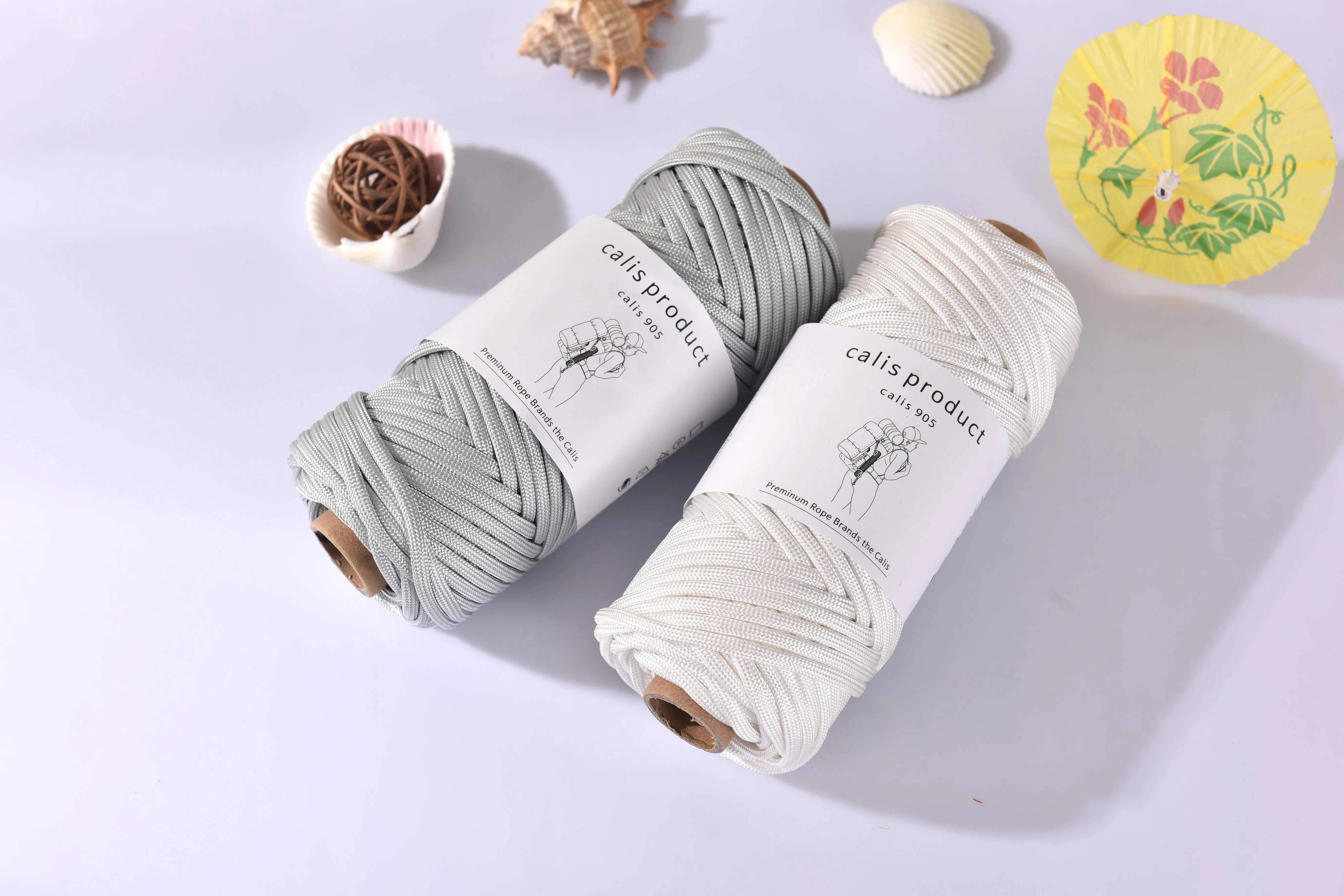 4mm Paracord 45Yards Outdooring & Bracelet Making cord 135LBS Tension Camping Rope Survival Parachute cord 3