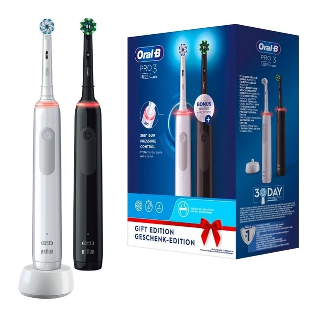 Oral-B Pro 3 3900 Duo Toothbrush Set