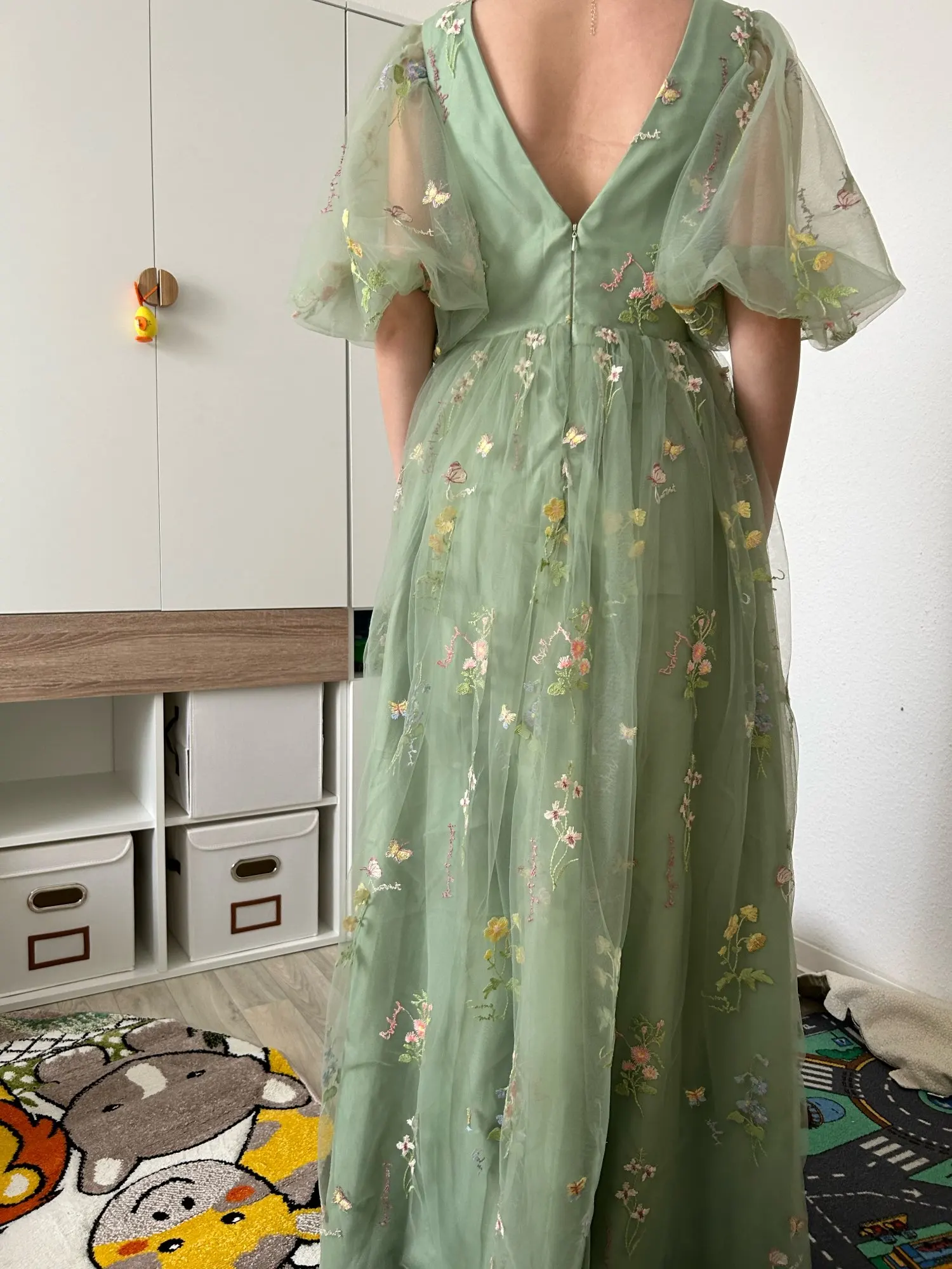 Robe de mari?�e Princesse verte