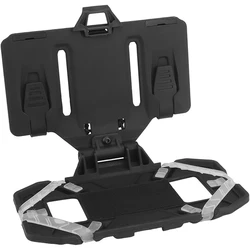 Enhanced Tactical MOLLE Folding Navigation Board and Admin Panel with Map Case & Mobile Phone Holder (Black)