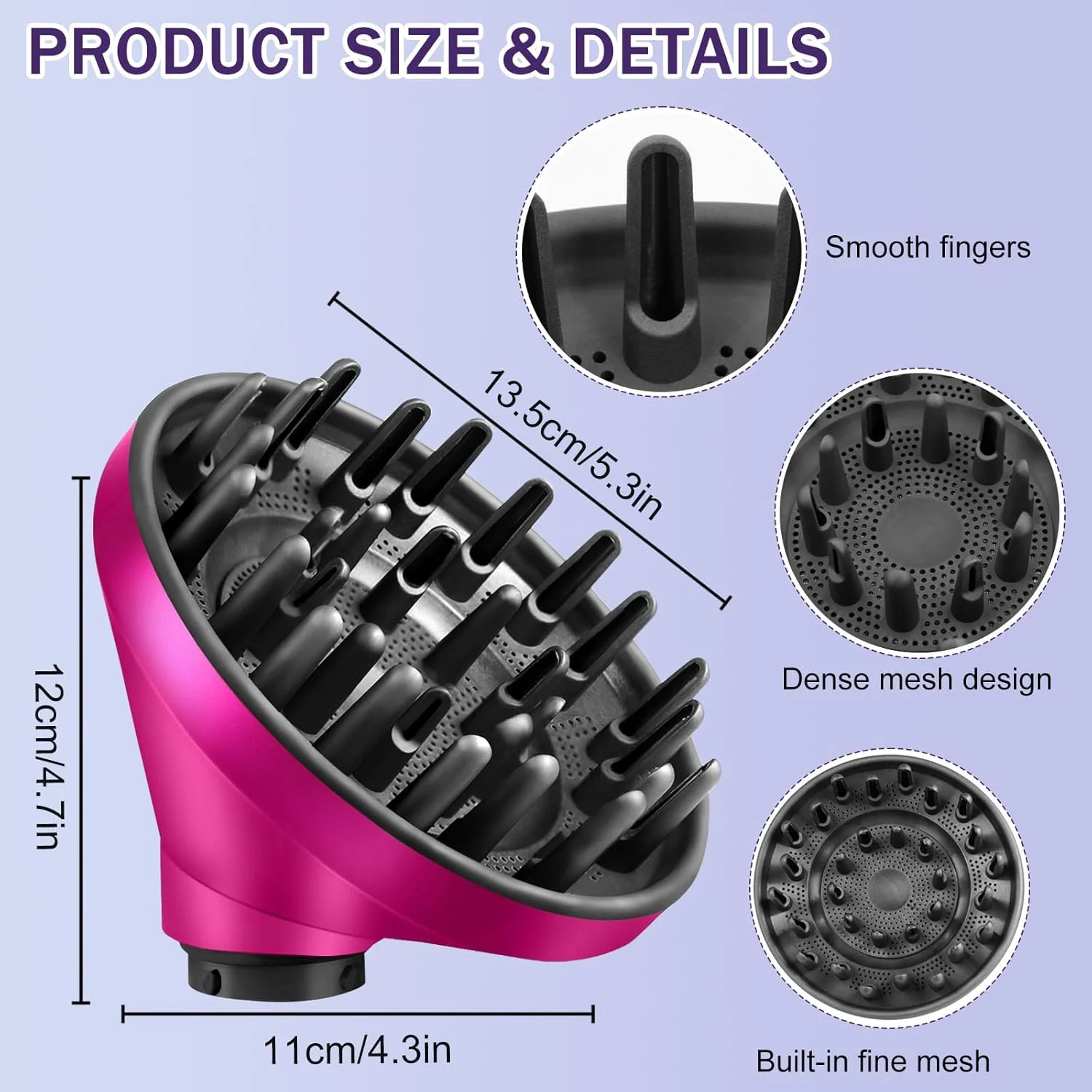 SenCiciMen Diffuser Nozzle Hair Styler For Dyson Airwrap HS01 HS05