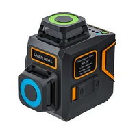 New 3D Laser Level Cross Line 360° Self-Leveling Horizontal Vertical 100ft 4000mAh Super Powerful Green Beam Laser Levels Tester 2