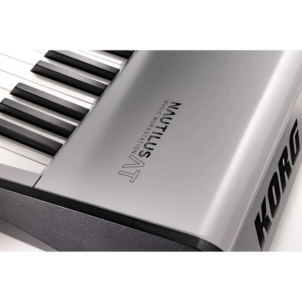 Korg Nautilus AT 88-Key Music Workstation with Aftertouch (Limited-Edition Gray)