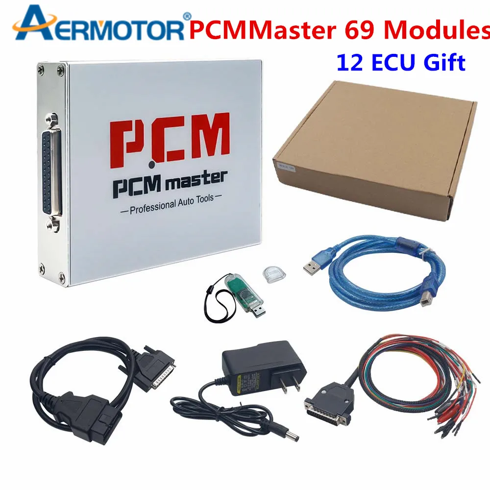 Pcmmaster 69 modules in 2 ecu programmeur pcm flash 1 20 v1 21 update