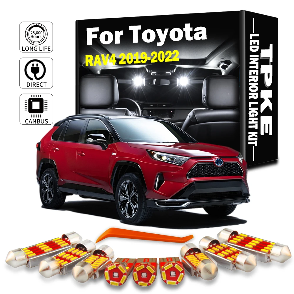 Tpke 8個ledインテリアライトキットトヨタsienta Ii Xp170 15 19 21 22 Canbus屋内 Led電球車のアクセサリー Aliexpress