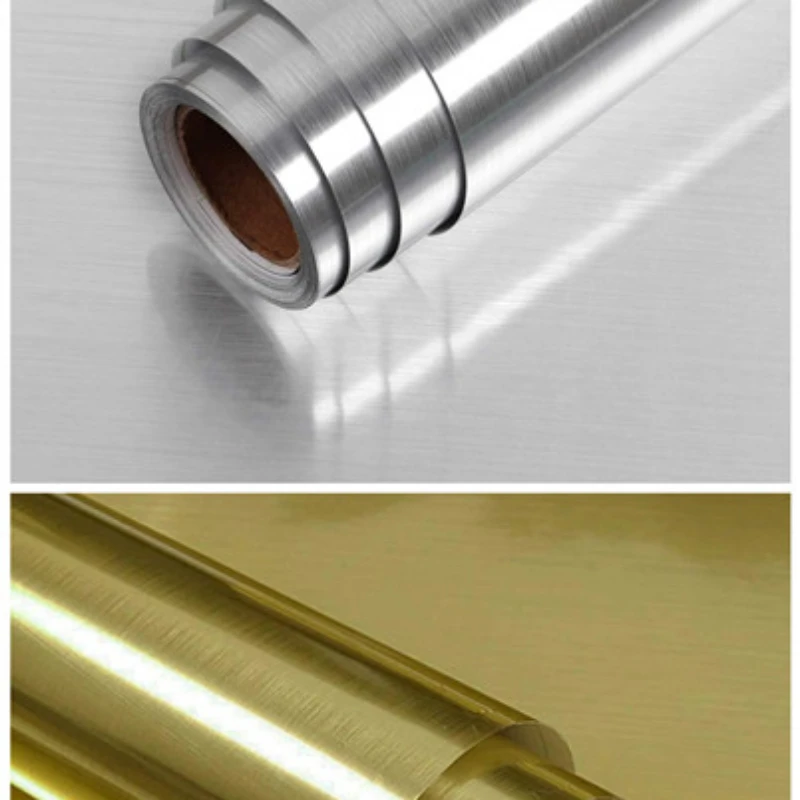 Stainless Steel Contact Paper Waterproof Peel and Stick Wallpaper for Kitchen Backsplash Self Adhesive Dishwasher Cover wall stickers,self adhesive stickers,self adhesive wallpaper,vinyl wallpaper,kitchen wall sticker,adhesive wallpaper