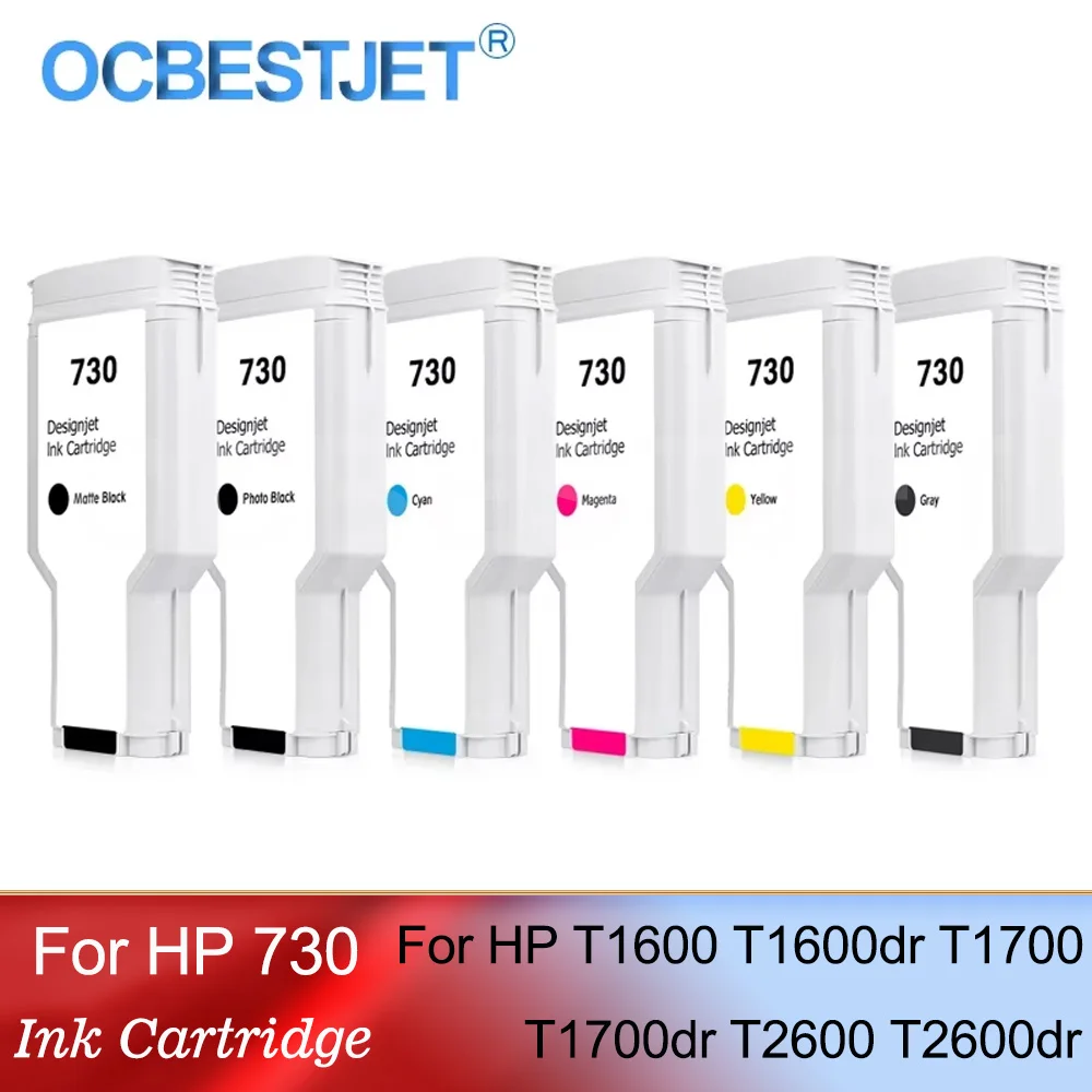 INK Cartridge for HP 730 10pcs