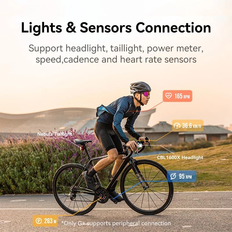 XOSS GPS Bike Computer – Advanced Power Meter & Waterproof Cycling Odometer with Cadence and Speed Tracking