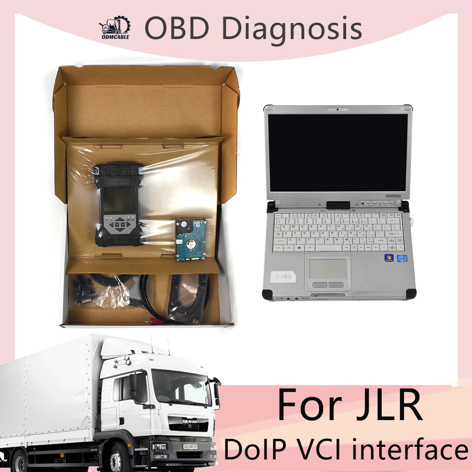 

CFC2 laptop +For JLR DoIP VCI SDD Pathfinder Interface for JLR Diagnostic from 2005 to 2023 Support Online Programming with Wifi