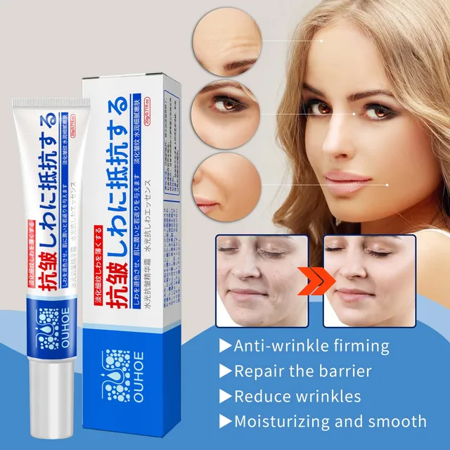 Crème Anti-rides instantanée pour le visage, produit de soins pour la peau, raffermissant, Anti-âge, estompe les ridules, hydratant, éclaircissant, beauté pour femmes