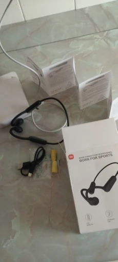 Xiaomi Mijia-auriculares de conducción ósea, inalámbricos por Bluetooth 5,3, deportivos, con gancho para la oreja, impermeables, para correr y conducir photo review