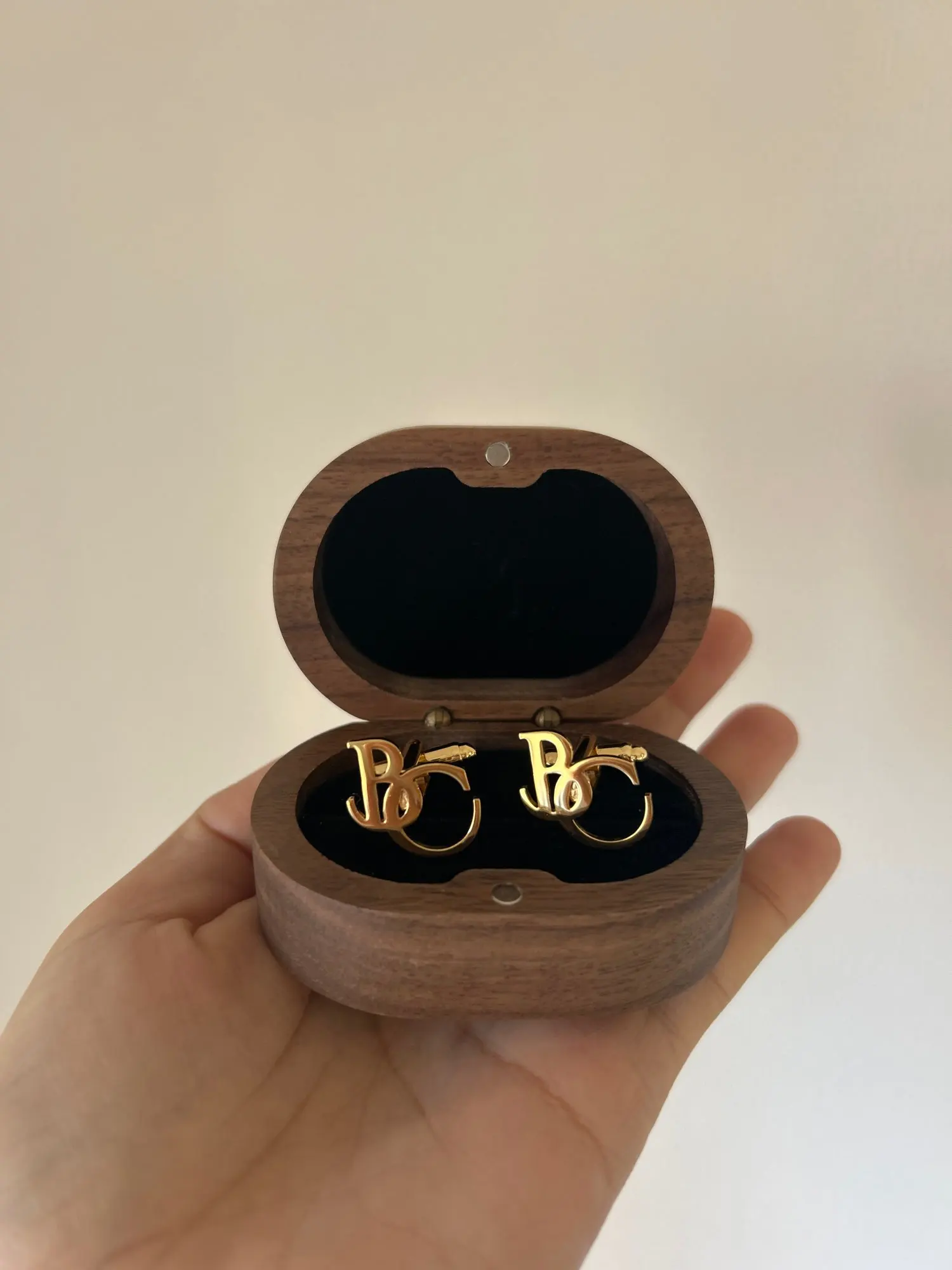 Coffret Boutons de manchette personnalisé