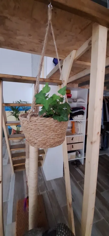 Garden Hanging Planter Macrame Plant Storage Basket Jute Rope Woven Indoor Outdoor Flower Pot Holder Plant Hangers Home Decor photo review