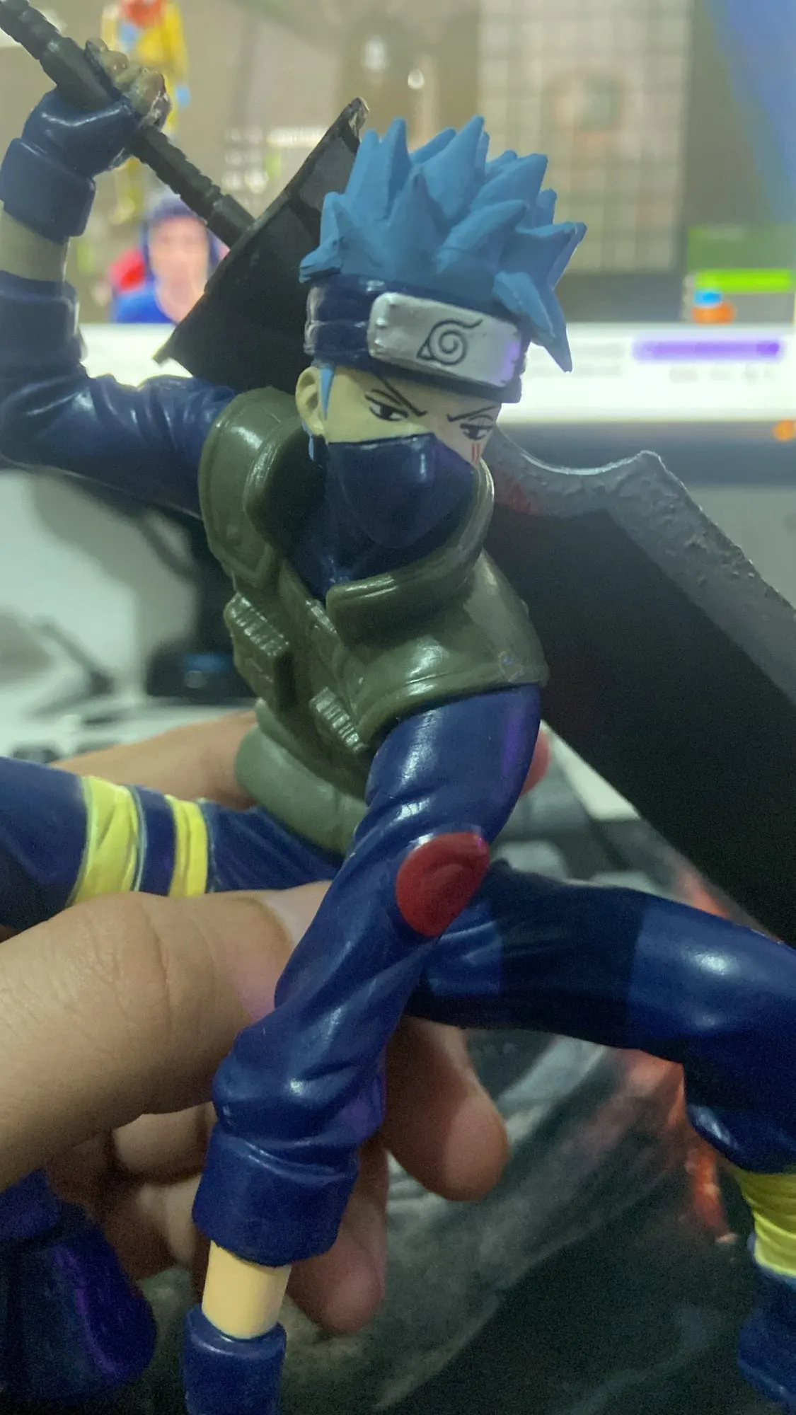 Anime Naruto Hatake Kakashi Figures NARUTO Accessories Action Figure Model Doll Cartoon Kids Children Toys Cool Birthday Gifts photo review