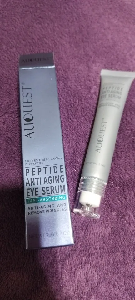 Peptide Anti Wrinkle Eye Cream Anti Dark Circle Eye Bags Svullnad Lyftande Uppstramande Hudvård Ögonmassage photo review