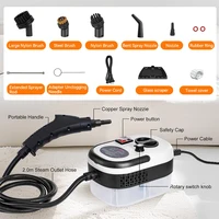Nettoyeur vapeur portatif Podofo, stérilisation à haute température, nettoyeur vapeur pour climatisation, hotte de cuisine, maison/voiture, prise EU 8