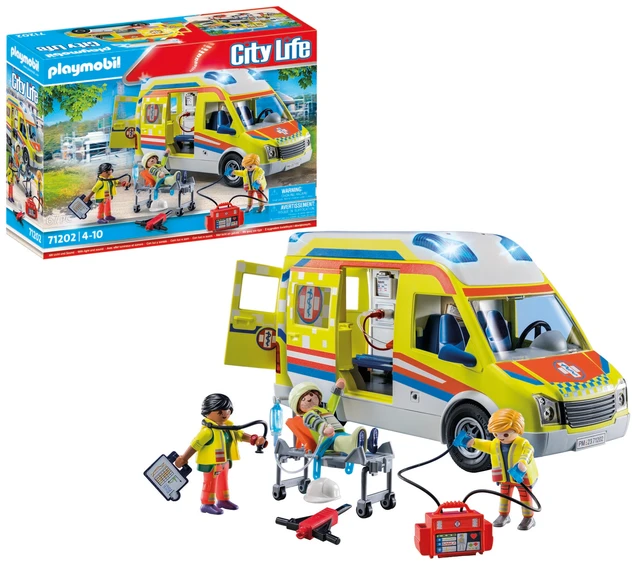 Playmobil city life PLAYMOBIL ambulance - AliExpress