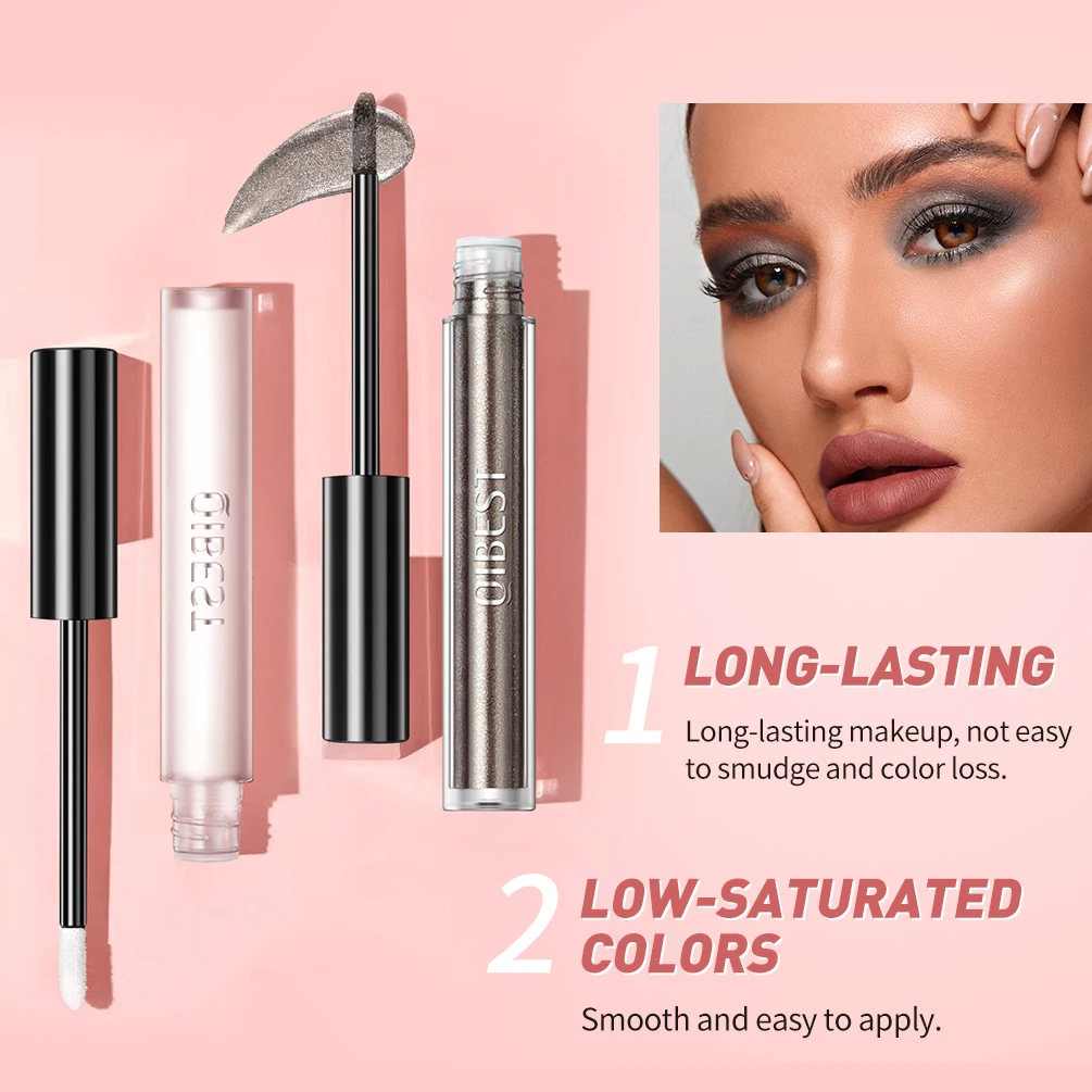 9 Colos Pearlescent Liquid Eyeshadow Sets Diamond Shiny Eyeshadow Stick Pigment Natural Shimmer Makeup Matte Eye Shadow Kits