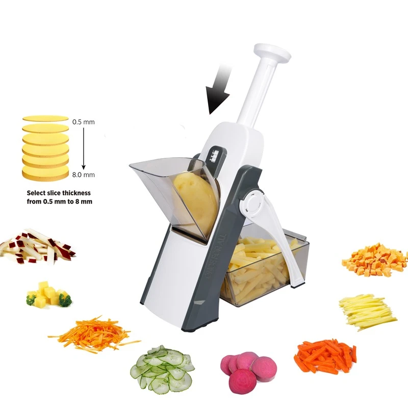 Multifunction Vegetable Cutter Safe Mandoline Kitchen Slicer Salad