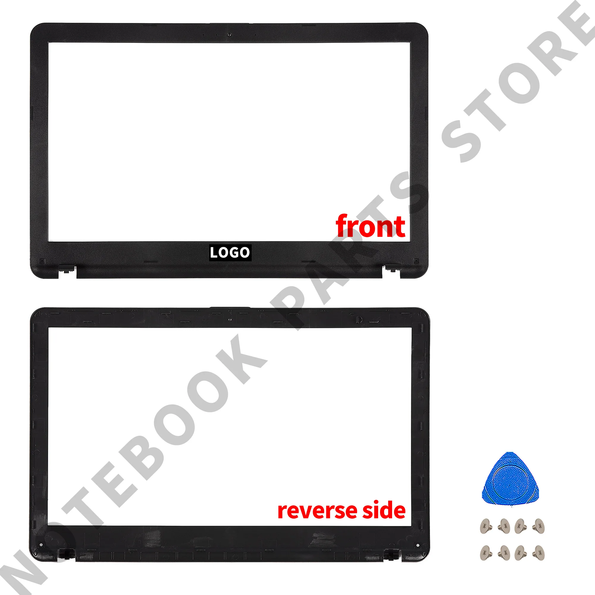 새로운 LCD 후면 커버/전면 베젤/힌지 상단 케이스 하우징, ASUS X541 X541U R541 X540 R540 A540 VM592 VM520U