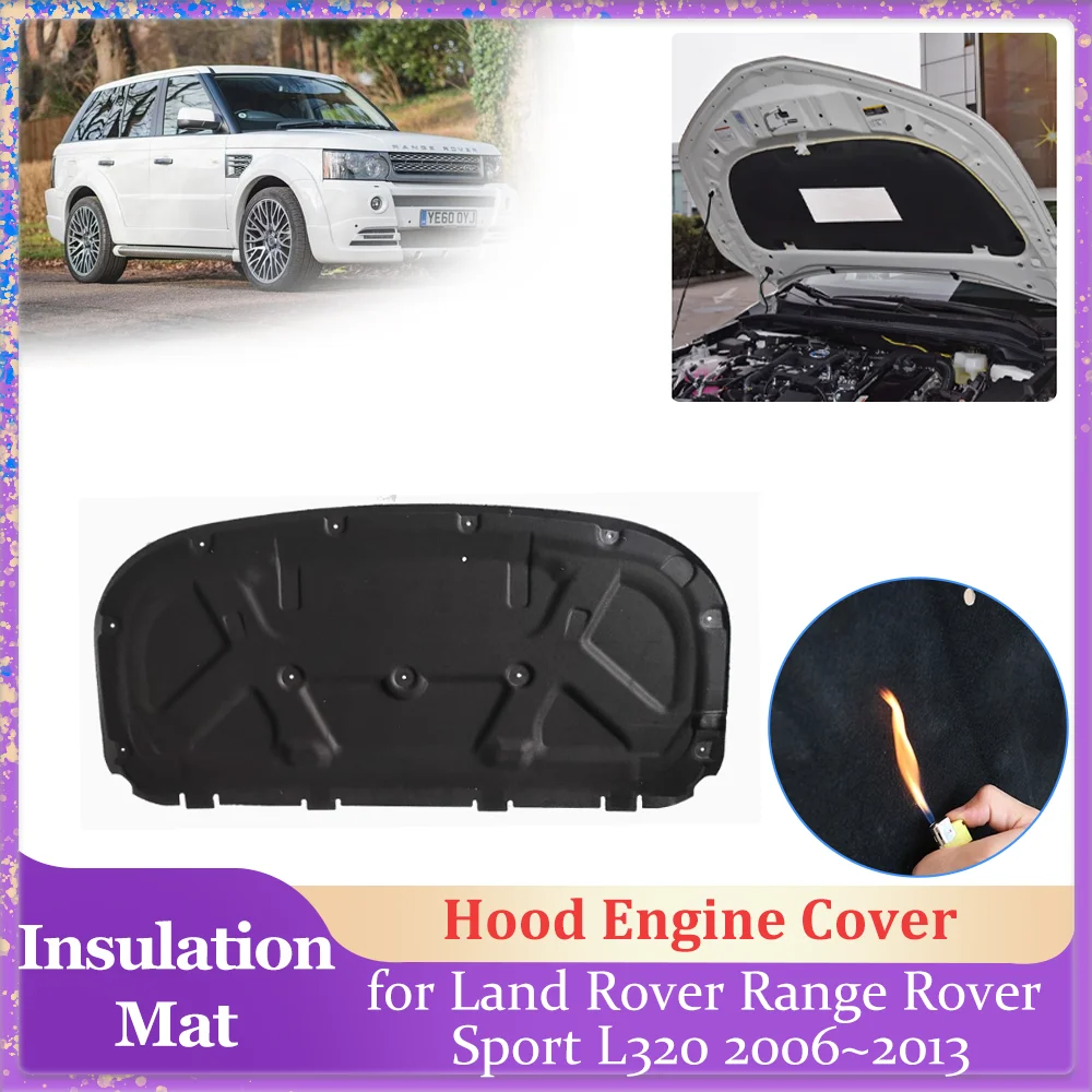 Joint D'Isolation Thermique Et Phonique Pour Capot - Pour Range Rover Sport L320 (2005-2013)