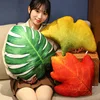 Leaf Pillow Succulent Leaf Shaped Throw Pillow For Indoor Couch Sofa Living Room Home Decor Plant Lovers Garden Lovers 6