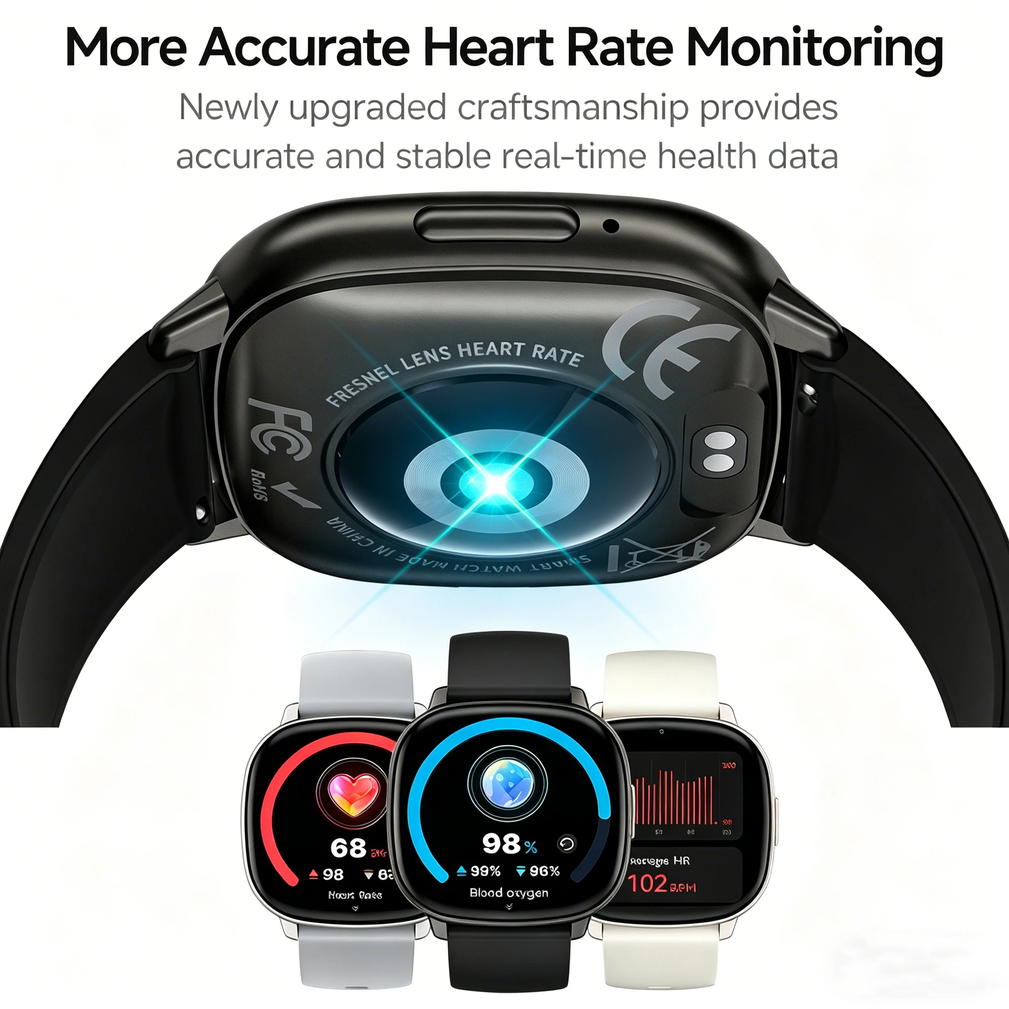 2026 HD17Air Smart Watch Lightweight Exercise Health Monitoring Watch for Outdoor 5.4Bluetooth Call Waterproof Travel Smartwatch 4