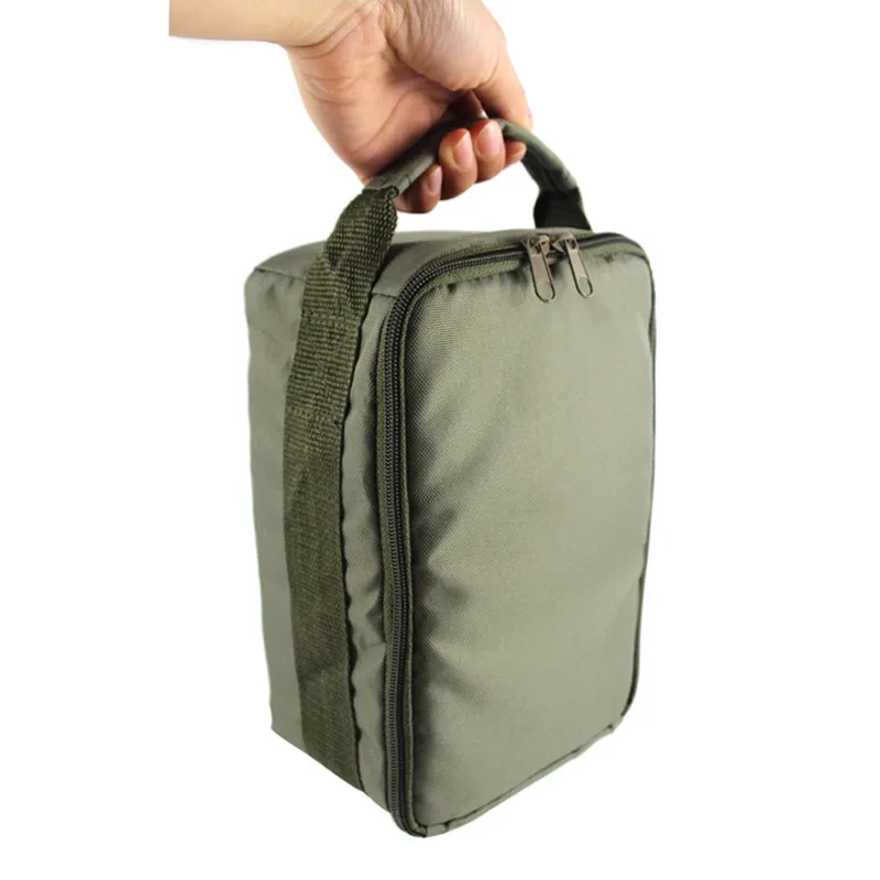 Sac 3 en 1 économique pour matériel de pêche - Sac de rangement pour moulinet, ligne et leurres - Équipement carpe