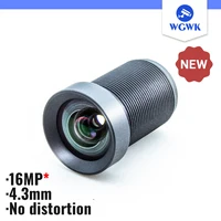 WGWK-3541 CCTV Camera Lens HD 16MP 4.3mm M12 Mount No Distortion 1/2.8" IMX415 F3.0 Optional For Surveillance Security Cameras 1