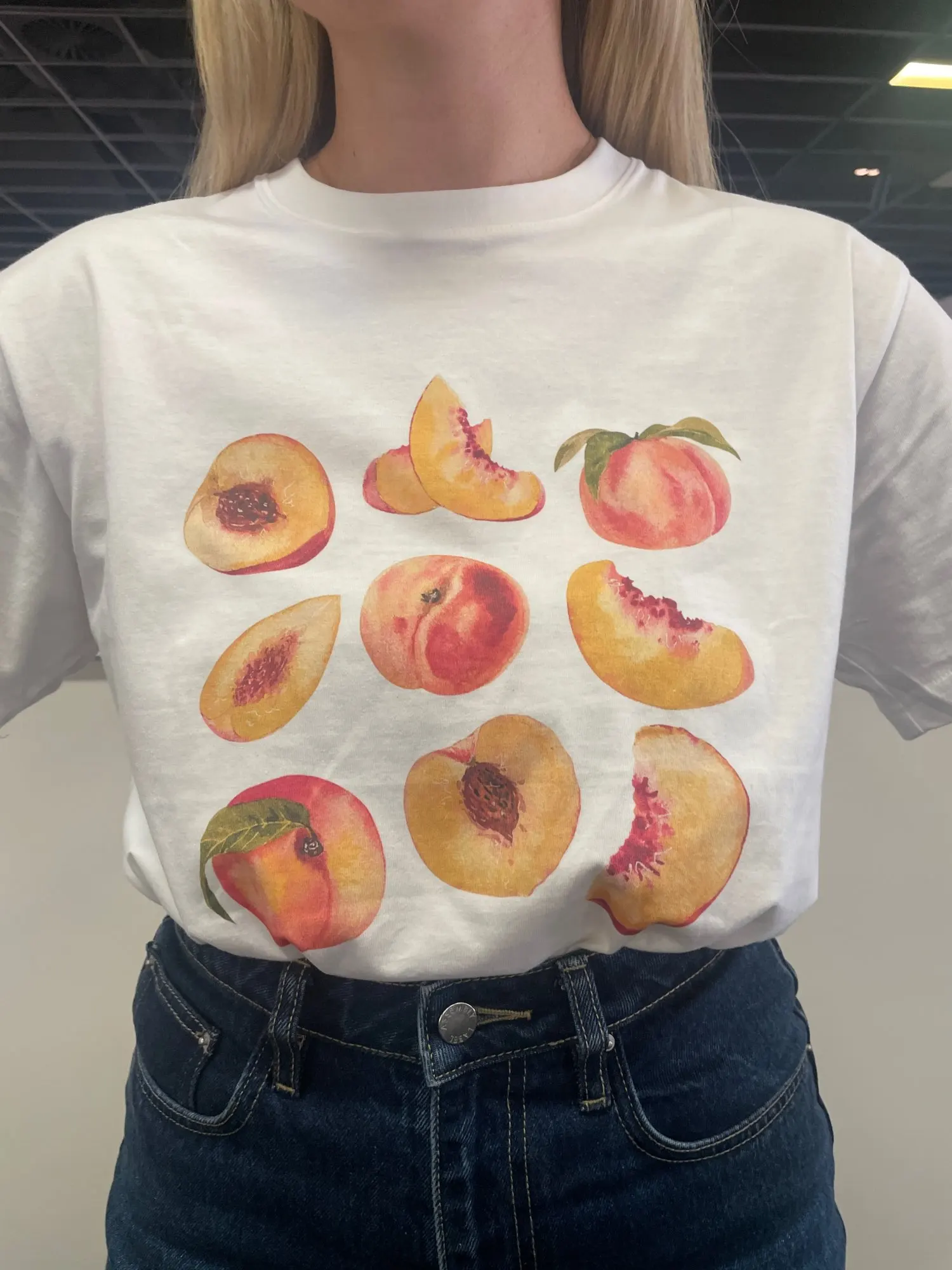 Vintage Peaches T-Shirt, customer photo