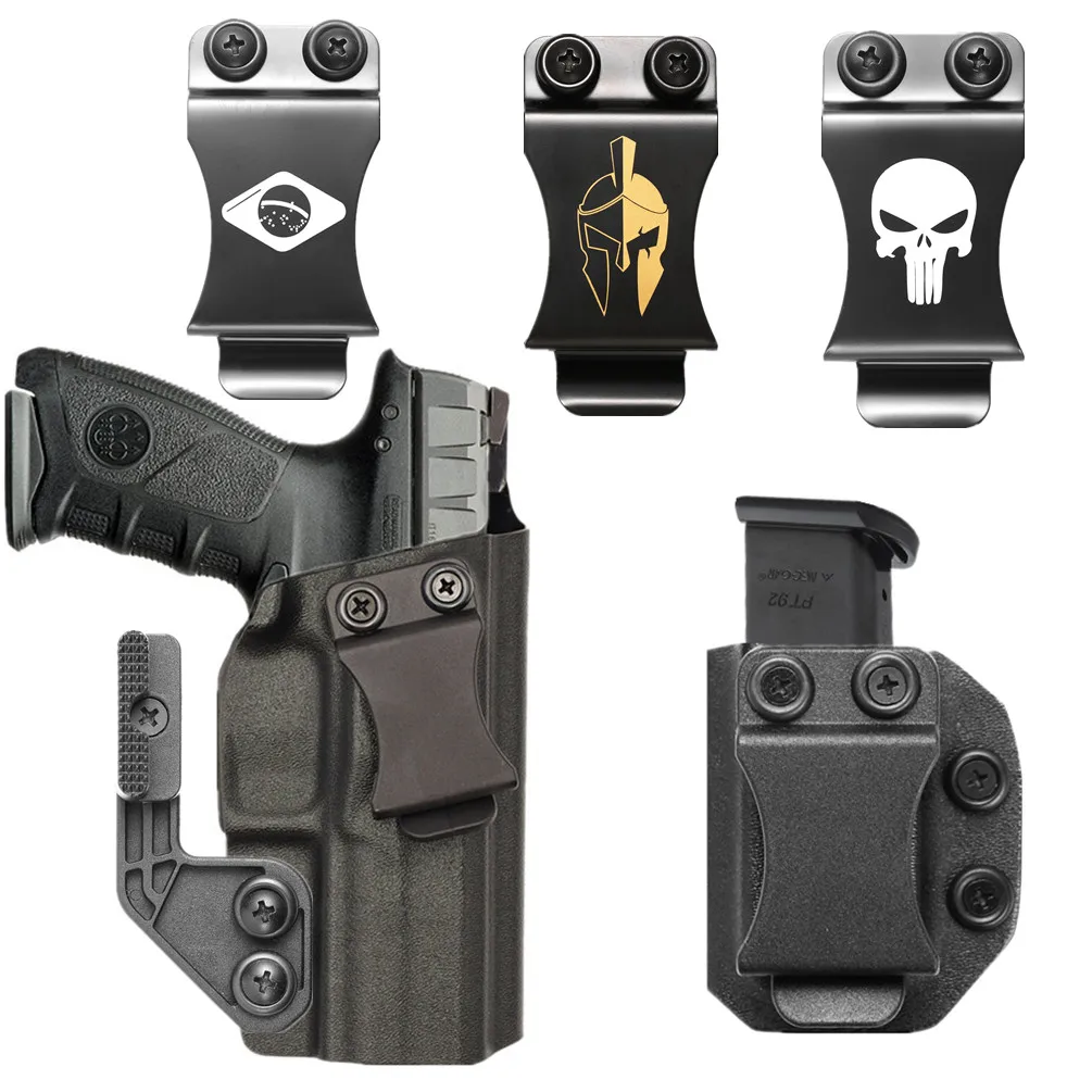 Ceinture Tactique Intérieure - Porte Chargeur Dissimulé Multi-angle (Walther, CZ...)