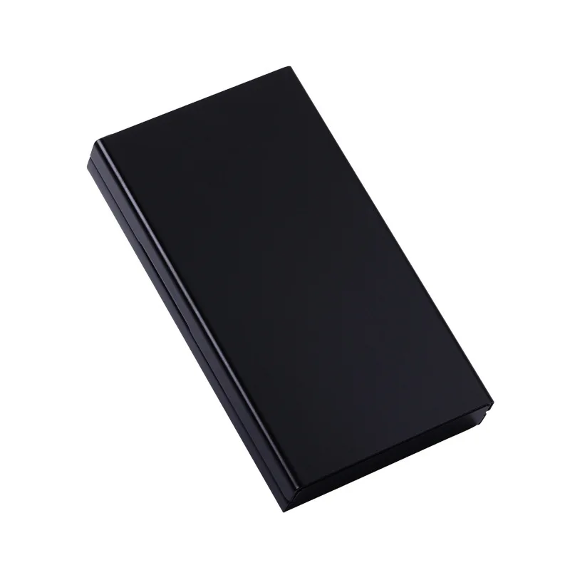 Portable Pocket Cigarette Case Slim Metal Cigarette Box Storage Container Smoking Accessories Ladies Gift 4