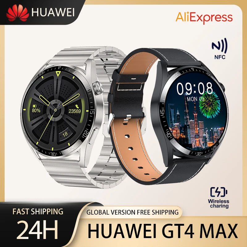 Huawei Smart Watch GT4 Max NFC impermeabile orologio da polso sportivo ...