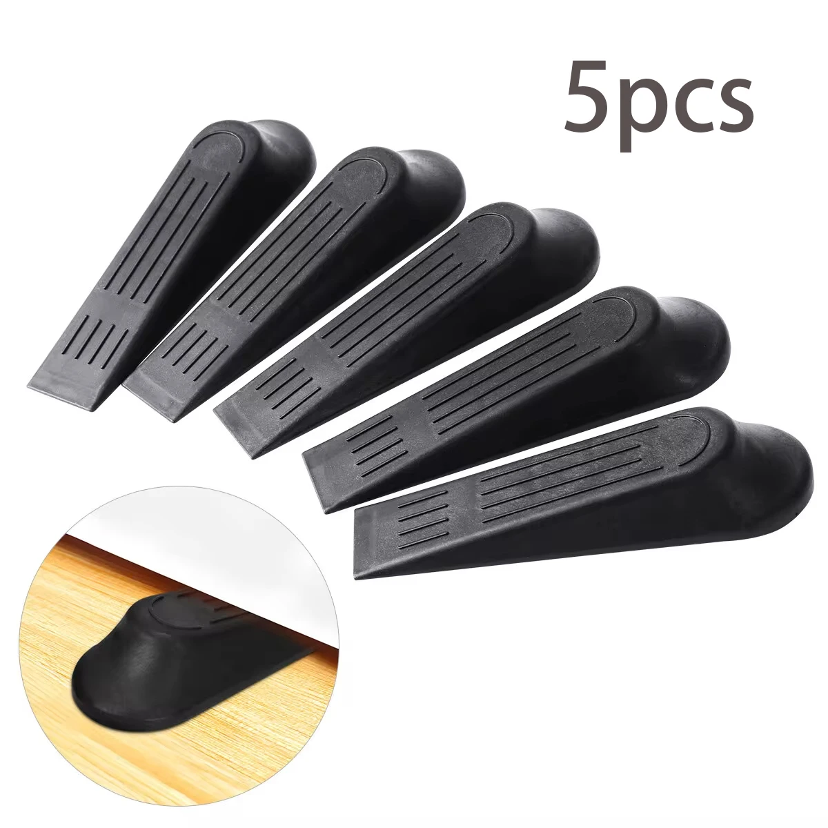 5pcs RV Door Stop Stoppers Door Holder Heavy Duty Stopper Block Wedge Keeps Doors Open Sliding Jam Block Holder door stopper,silicone door stopper,door stopper bumpers