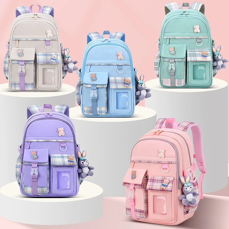 Lovely Backpacks for Students Water Resistant Kawaii School Bags pupil Schoolbag Teens School Backpack for girls Pro Custom Logo