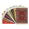 Persian Mini Woven Rug Mat Mousepad Retro Style Carpet Pattern Cup laptop PC Mouse Pad with Fring Home Office Table Decor Craft 1