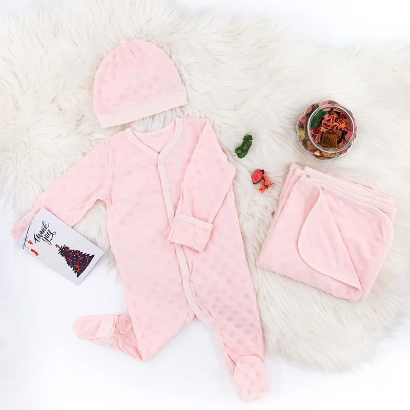 baby-blanket-and-infant-bodysuit-thermal-blanket-cotton-windproof-baby-bedding-3-pieces-set