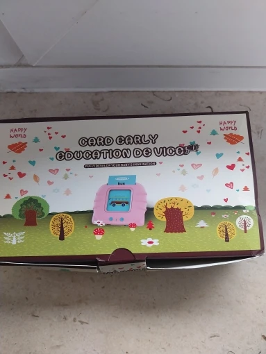 Talking Flashcards Toy - Preschool English Audio Learning Machine for Kids photo review