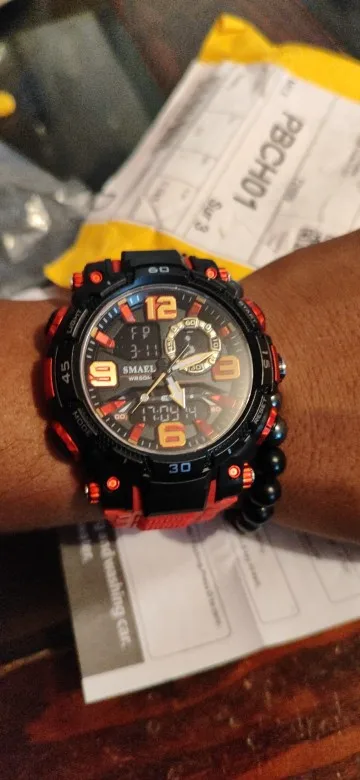 SMAEL Digital Wristwatch with All-Day Comfort