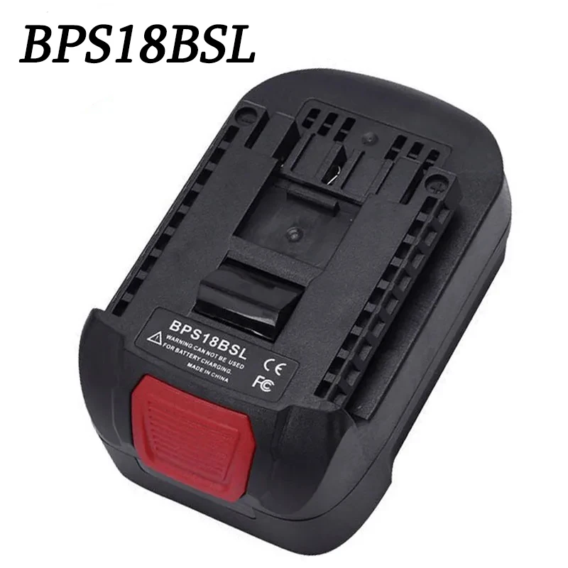 

Адаптер BPS18BSL для аккумулятора Black Decker/Stanley/Porter, для инструмента Bosch 18 в