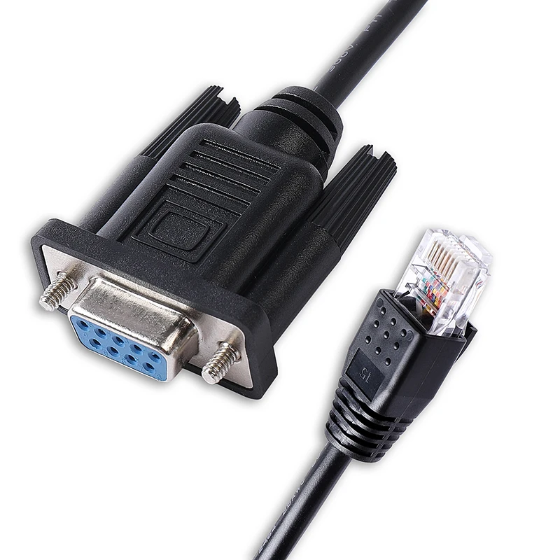 COOSO Cavo Console DB9 Femmina – RJ45 Femmina, 10 Metri, Per Router Cisco E Switch Di Rete - 3