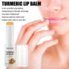 EELHOE Lip Balm for Turmeric Dark Pigmentation Remover Reduce Fine L-Ines Lightening Melanin Lip Gloss Long Lasting Cosmetics 5g 4