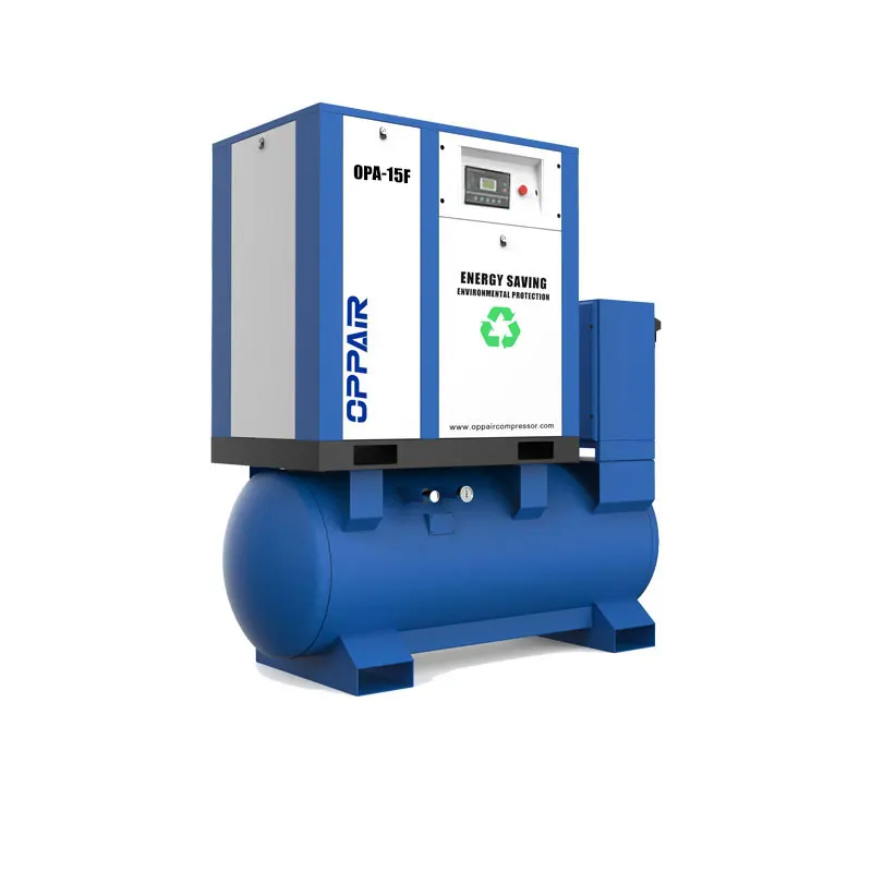 

11Kw 15Hp Screw Air Compressor Multilingual Customizable Small Vibration 2023 New Product Hot Sale