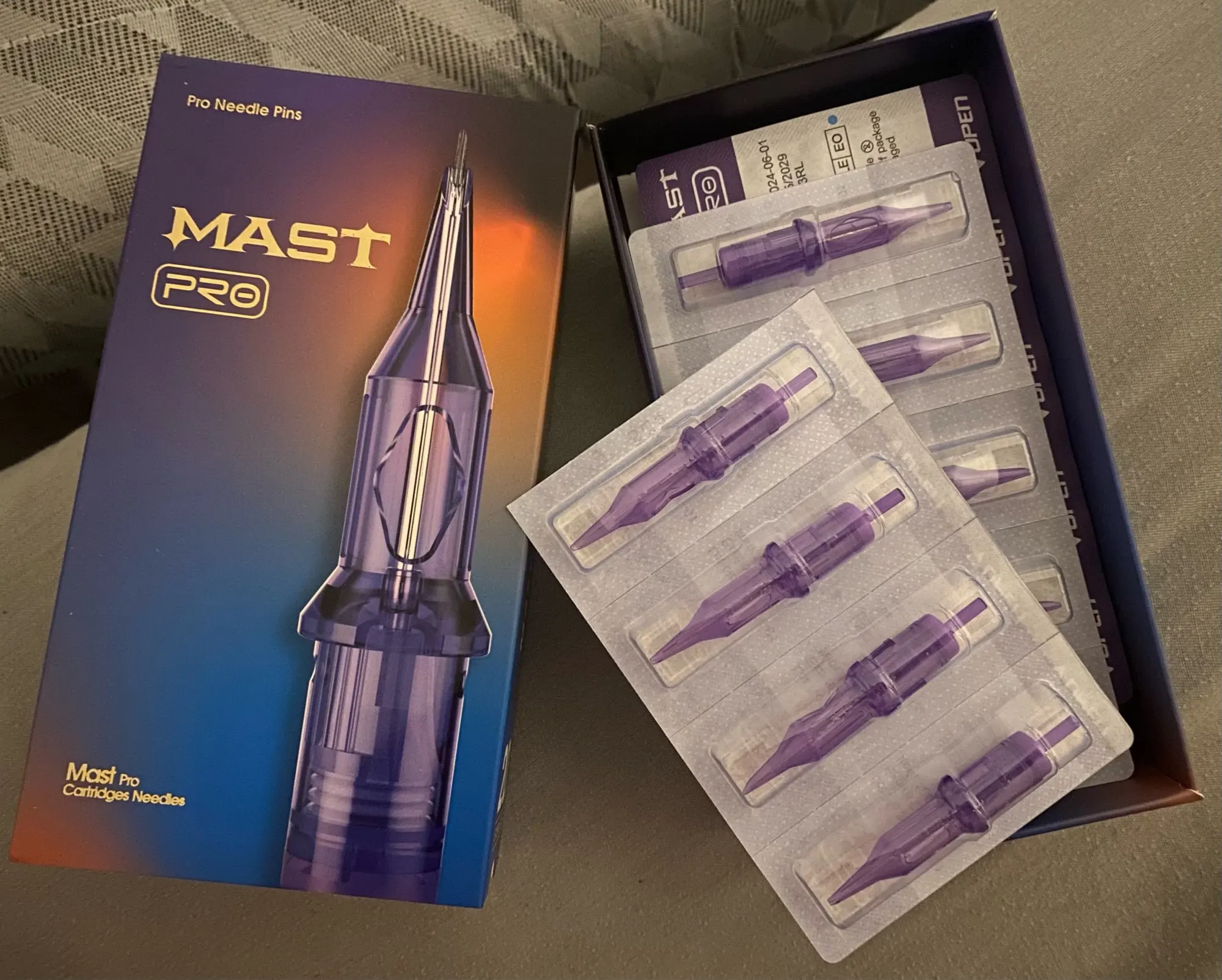 Mast® Tattoo PRO RL/RLT Cartridges Safety Tattoo Needle 20pcs/lot photo review