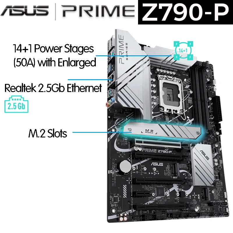 ASUS PRIME Z790-P WIFI D5 + Intel Core i9 12900KF CPU +