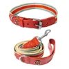 Adjustable Dog Collar and Leash Set for Small Medium Large Dogs (Collar+Leash XS-Neck 12”-32”) 1